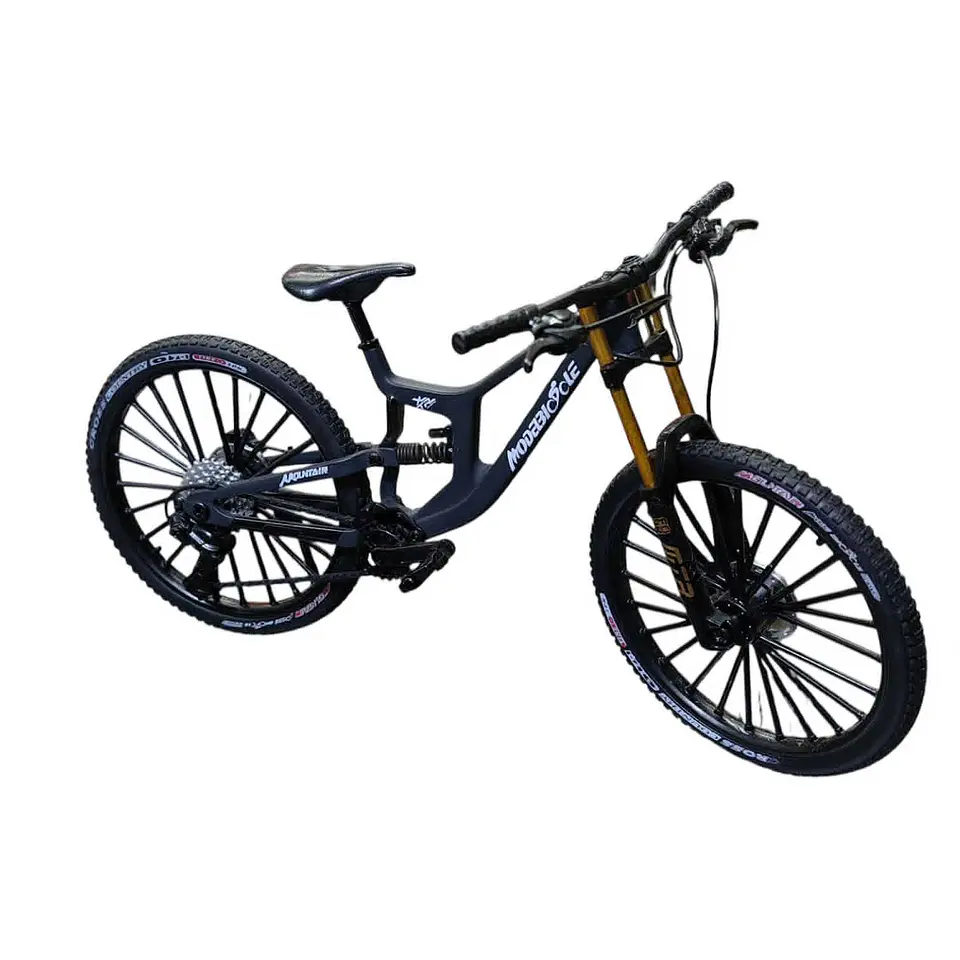 Mini Bicicleta Doble Suspensión Gris 1