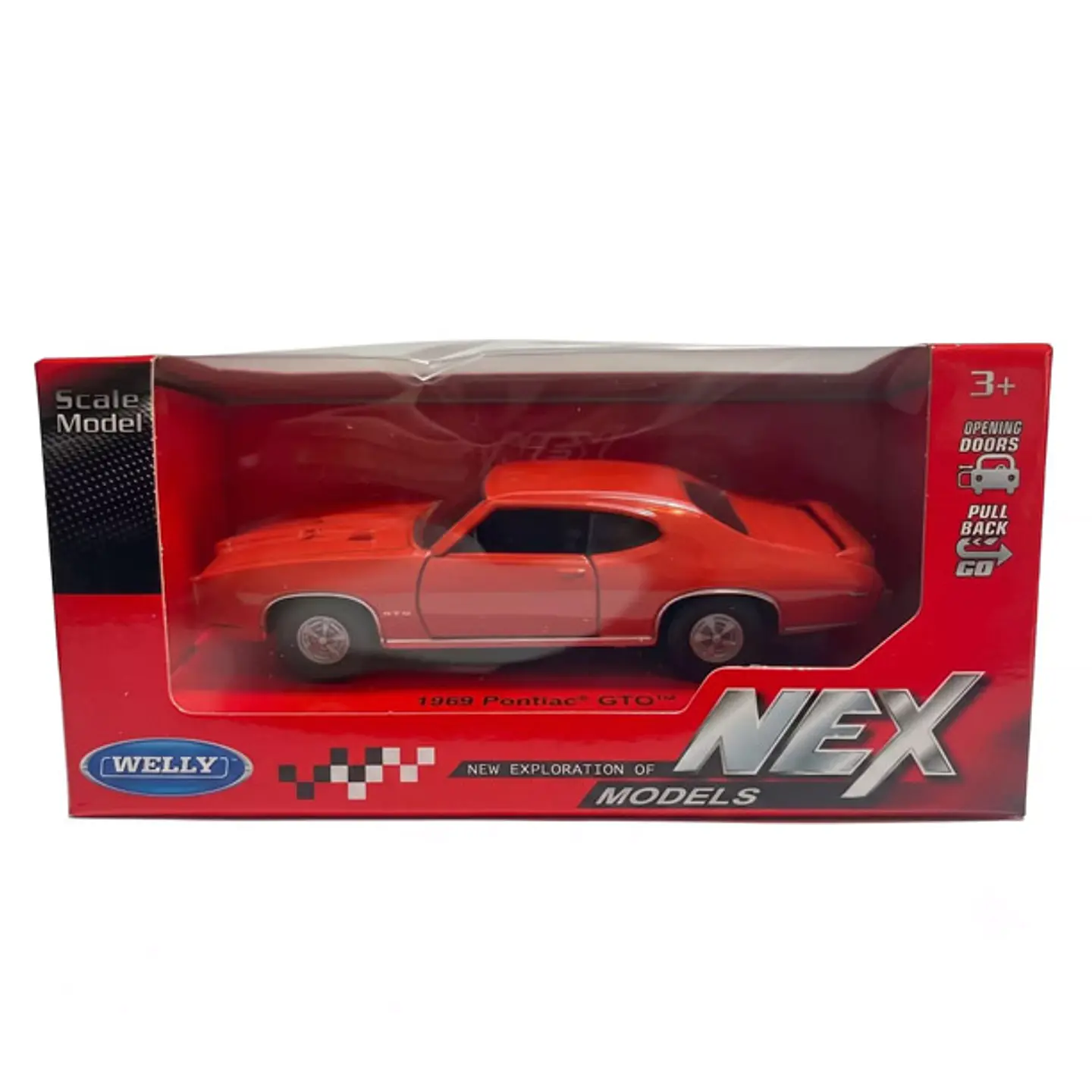 Welly Auto Pontiac GTO Año 1969 2