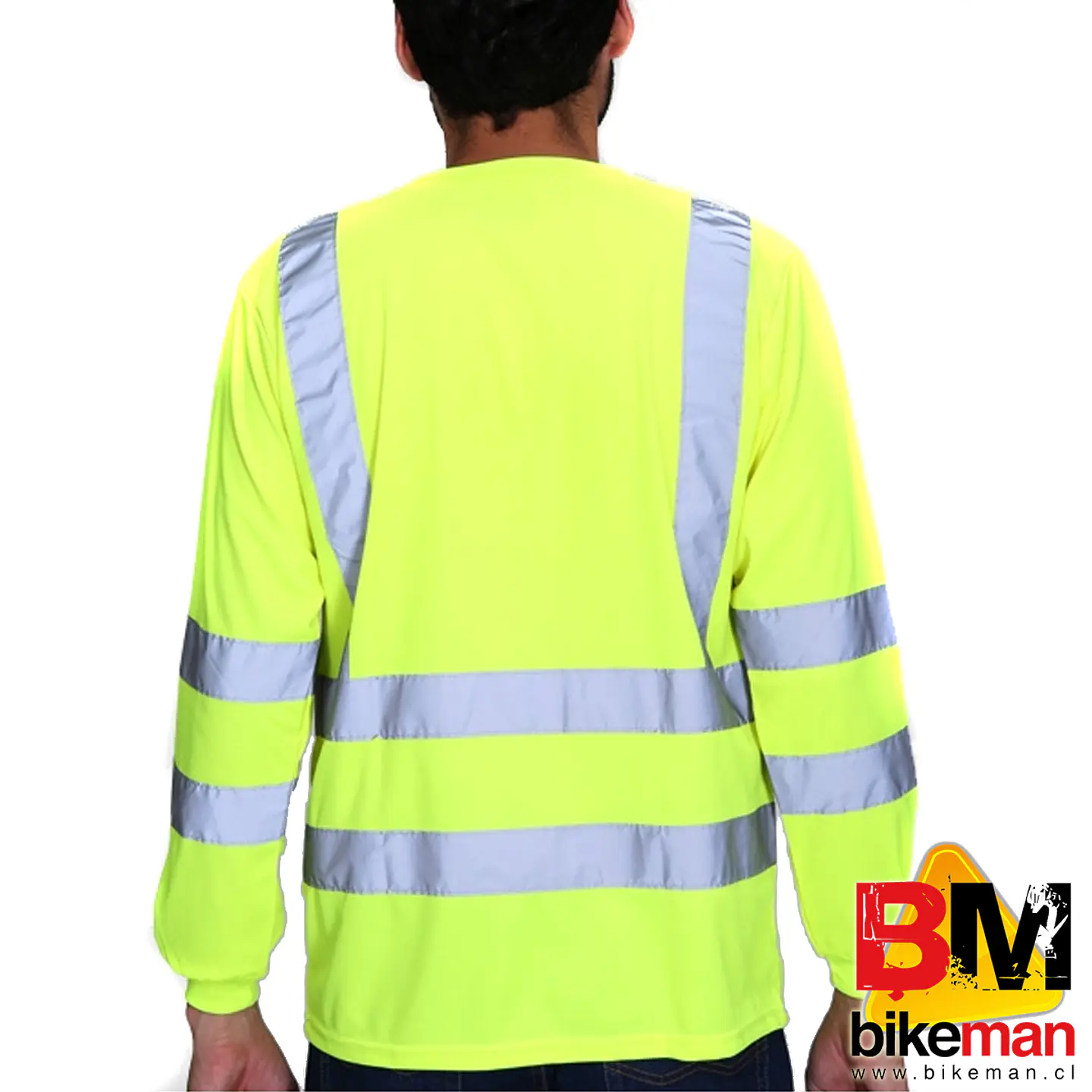 Polera Nightsafe Reflectante Manga Larga 4