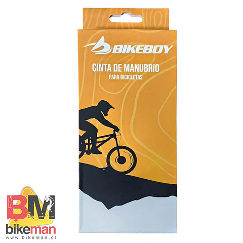 Cinta de Manubrio Bikeboy Silicona Negra Panal