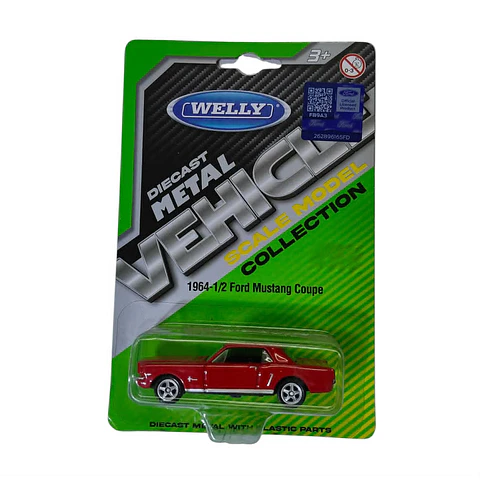 Welly Auto 1:60 Ford Mustang Coupe 1964