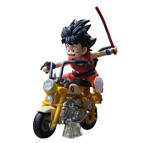 Dragon Ball Z: Goku en Motocicleta