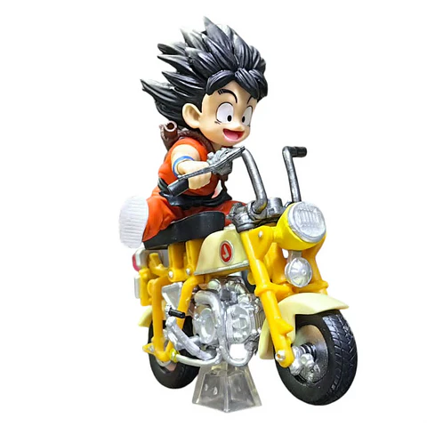 Dragon Ball Z: Goku en Motocicleta