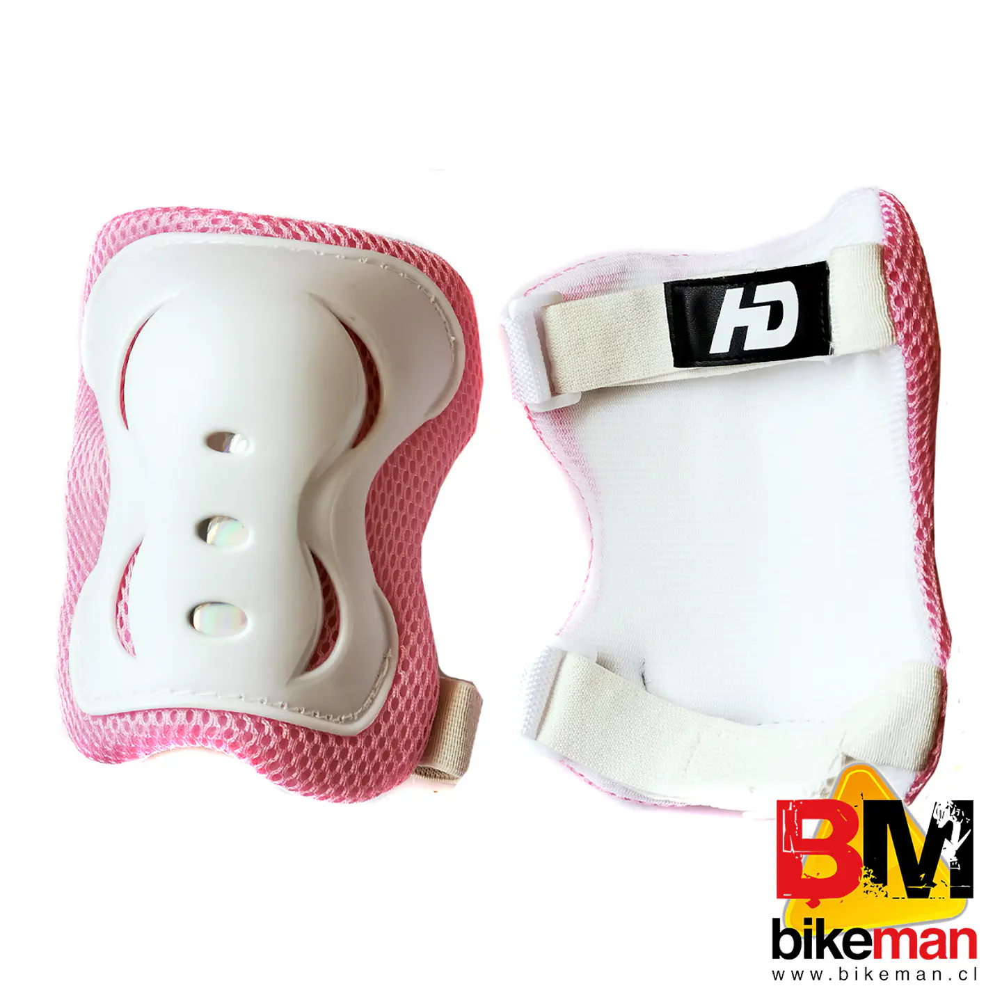 Protecciones HD Blanca Rosada 2