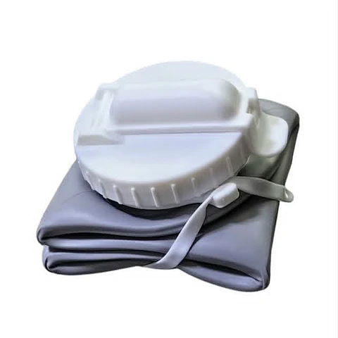 Caramagiola Plegable de Silicona Gris
