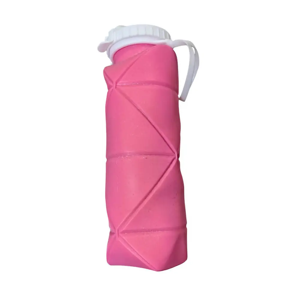 Caramagiola Plegable de Silicona Rosada 2