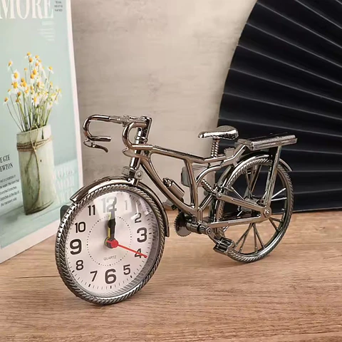 Bicicleta Reloj Análogo con Alarma
