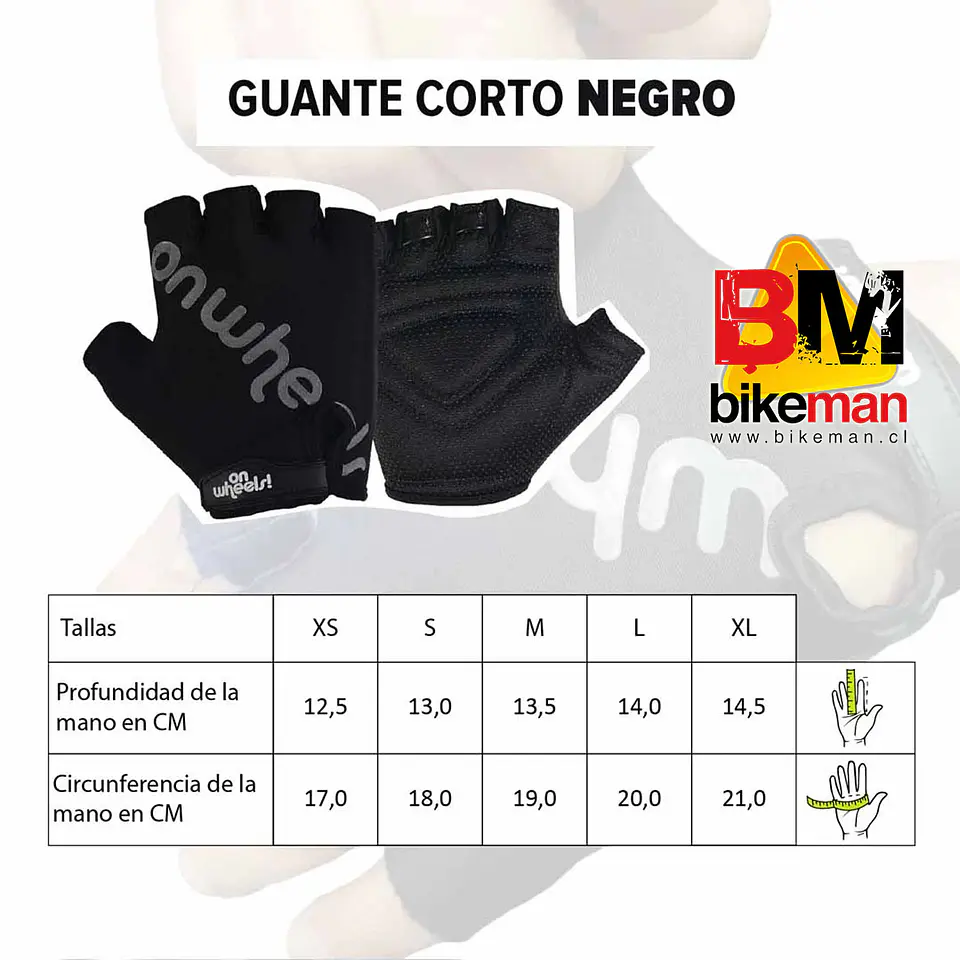 Guante OnWheels Deportivo 5