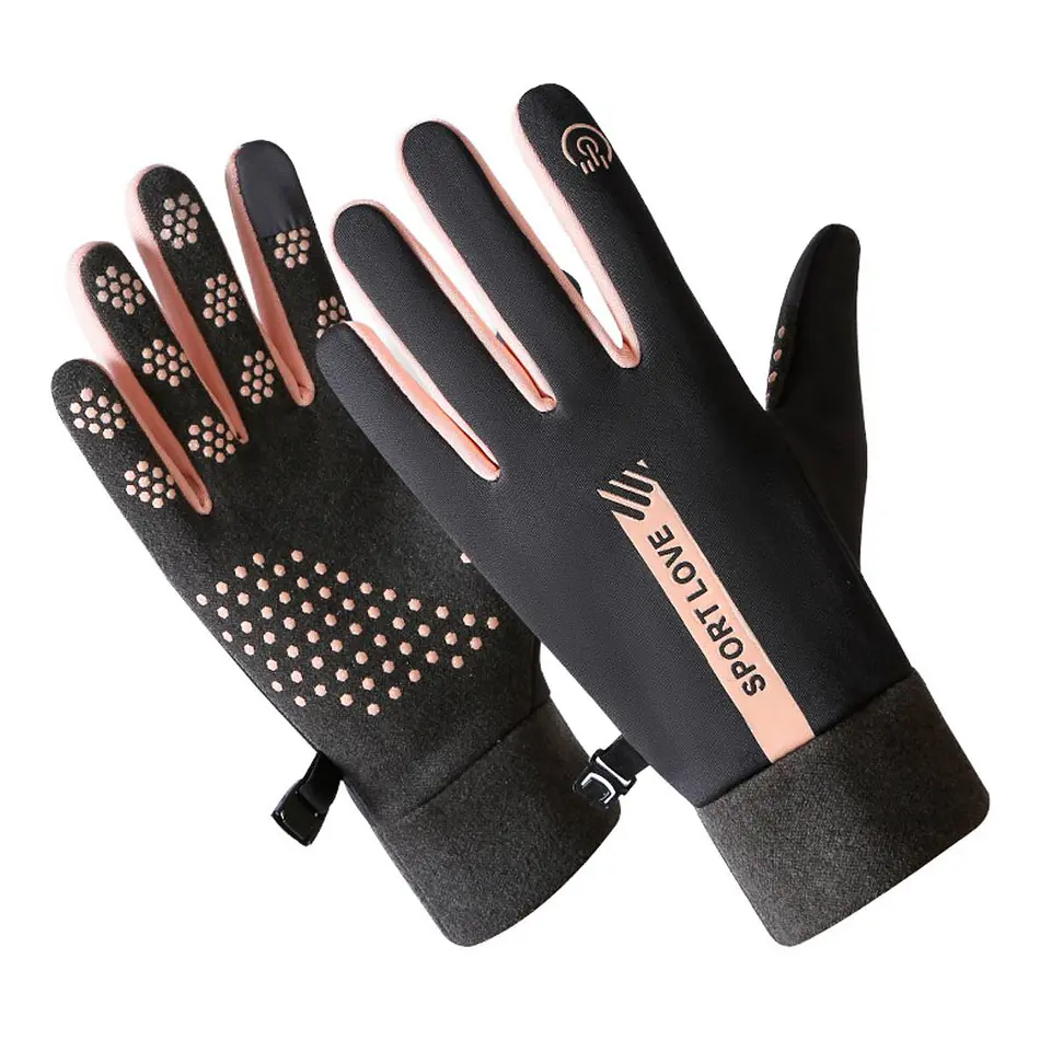 Guante Sport Love Térmico Largo Gris 1