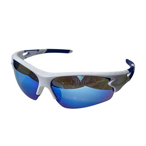 Lente de Ciclismo Blanco / Azul
