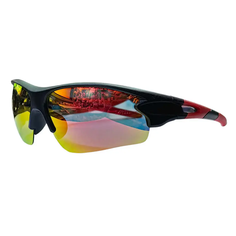 Lentes de Ciclismo Deportivo Negro / Rojo 1