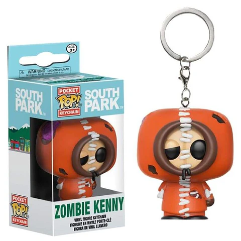 South Park Llavero Kenny Zombie Pocket Pop! Keychain
