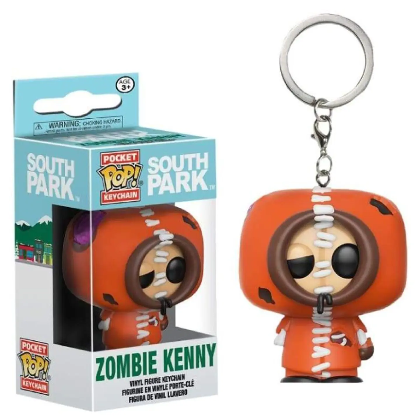 South Park Llavero Kenny Zombie Pocket Pop! Keychain 1