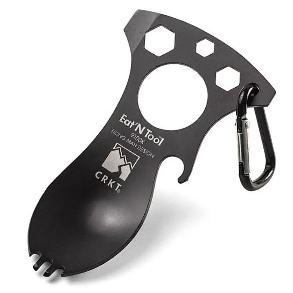 Eat N' Tool Cuchara, Tenedor, Herramienta y Destapador 1