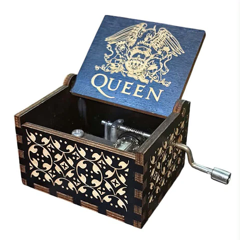 Cajita Musical de Madera: Queen "Bohemian Rhapsody"