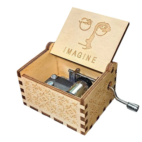 Cajita Musical de Madera: John Lennon "Imagine"