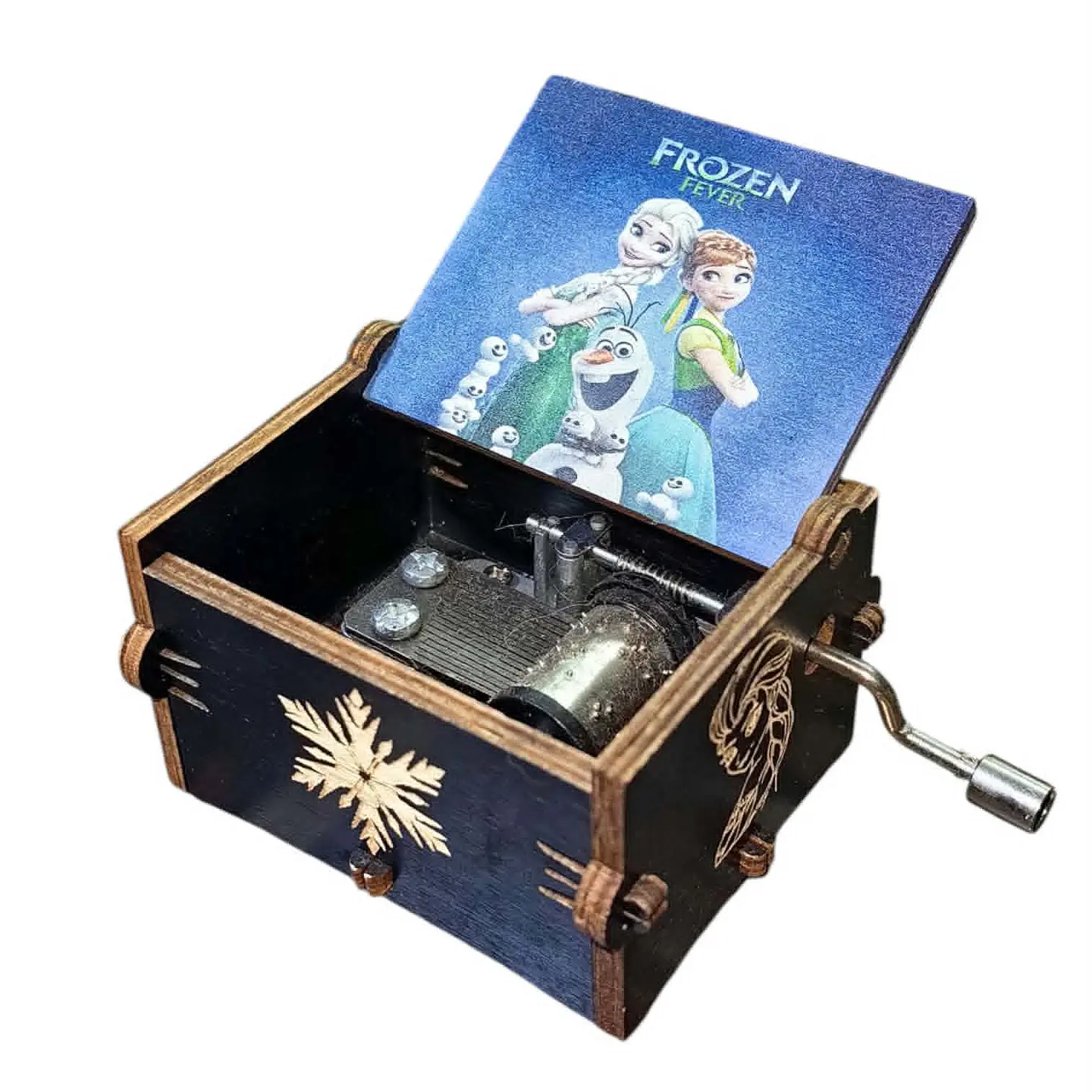 Cajita Musical de Madera: Frozen 