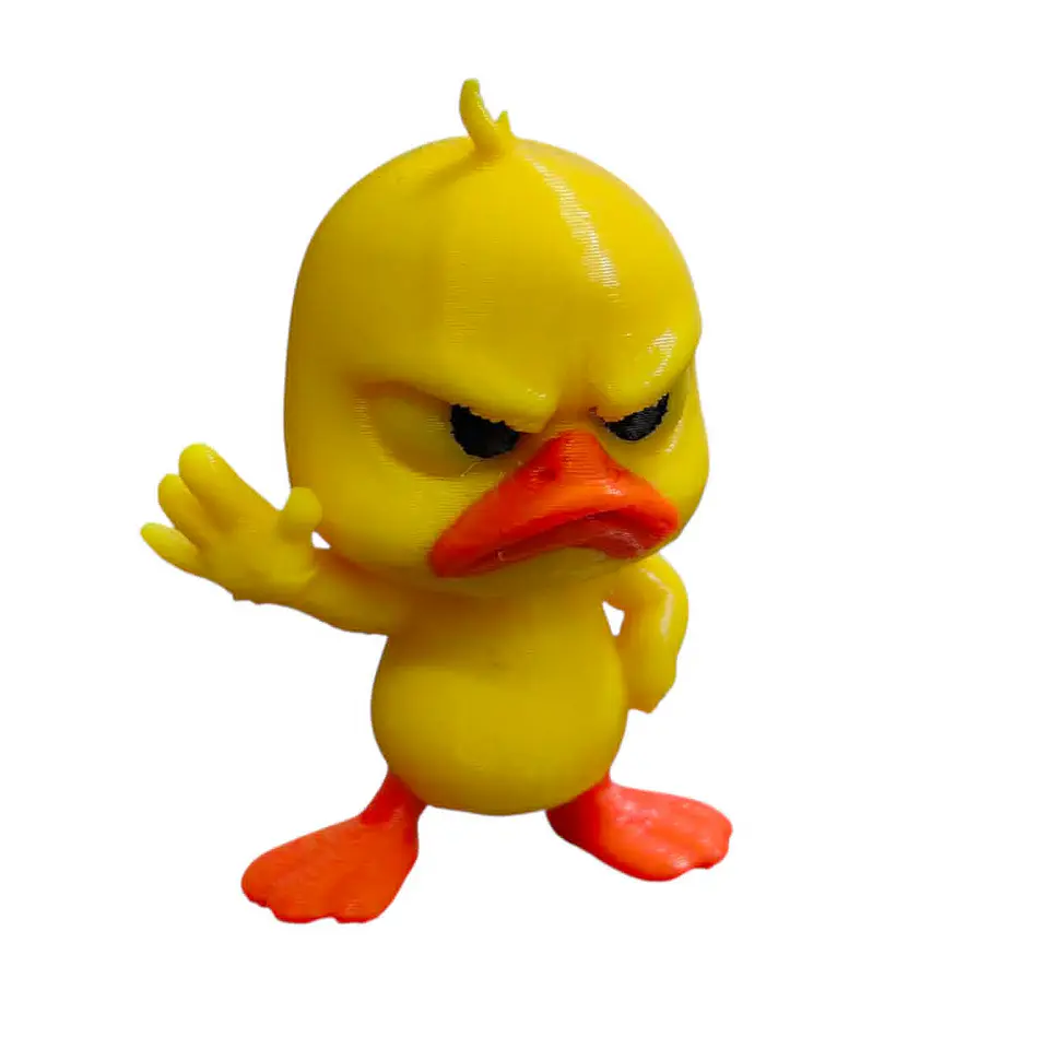 Patito Enojado con Ala Extendida 1