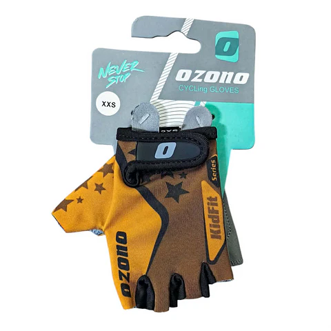 Guante Ozono Infantil Café Naranja