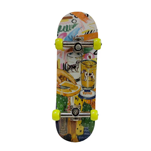 Finger Skate Profesional de Madera "Breakfast"
