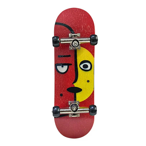 Finger Skate Profesional de Madera "Two Faces"