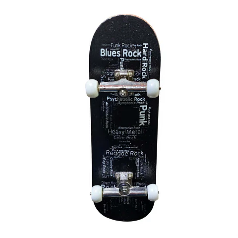 Finger Skate Profesional de Madera "Chips & Music"