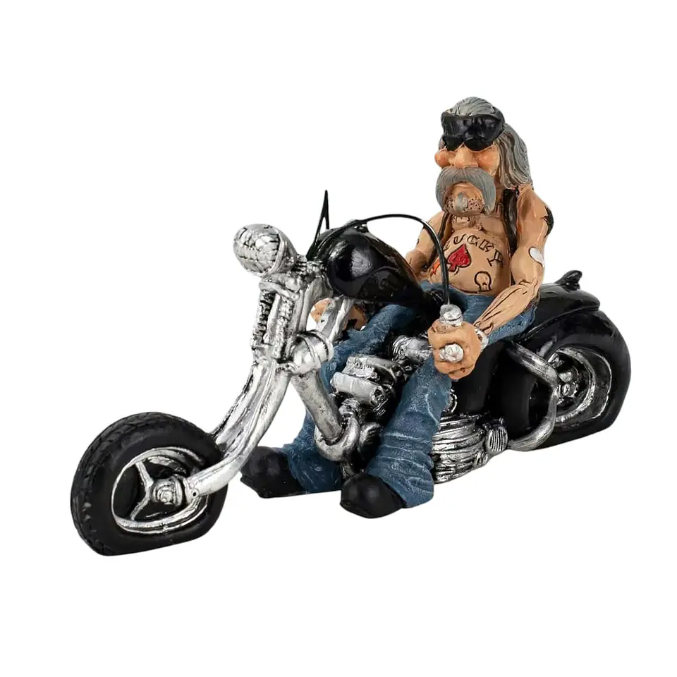 Estatuilla de Motoquero 