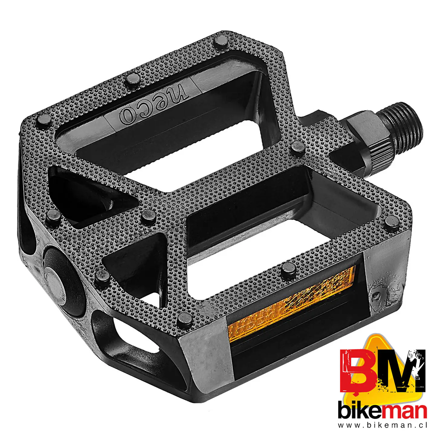 Pedal Neco WP-408 Termoplástico con Reflector 1