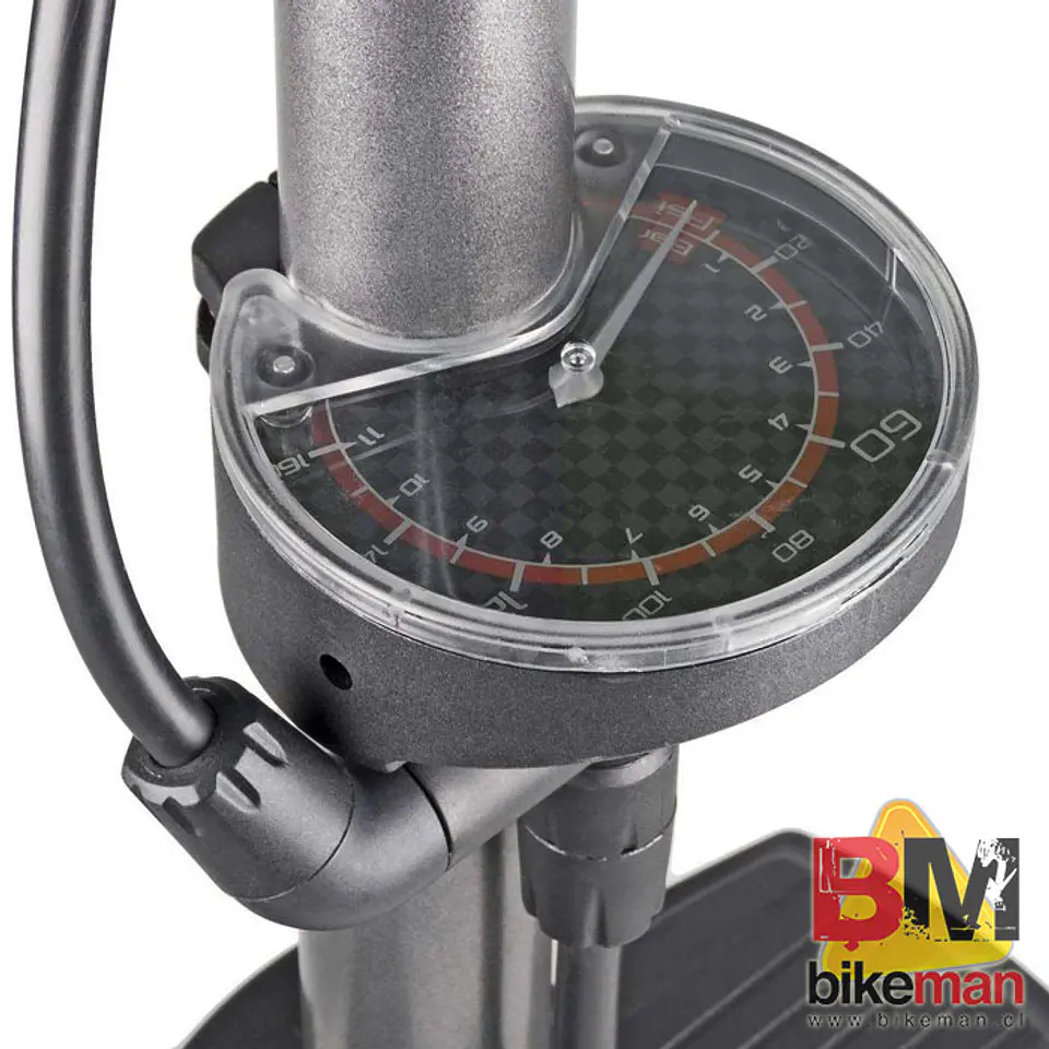 Bomba de Pie Beto Acero con Manómetro CMP-S90SG5 2