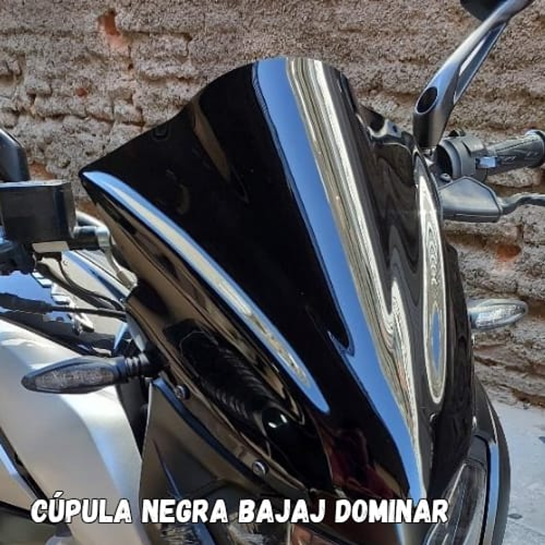 PARABRISAS NEGRO DOMINAR 250/400 1