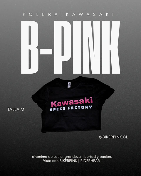 OFERTA POLERA KAWASAKI