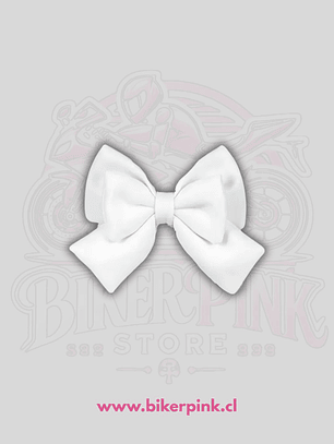 LAZO BLANCO PARA CASCO