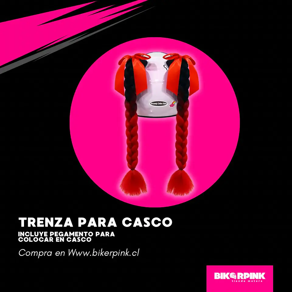 TRENZAS PARA CASCO 2
