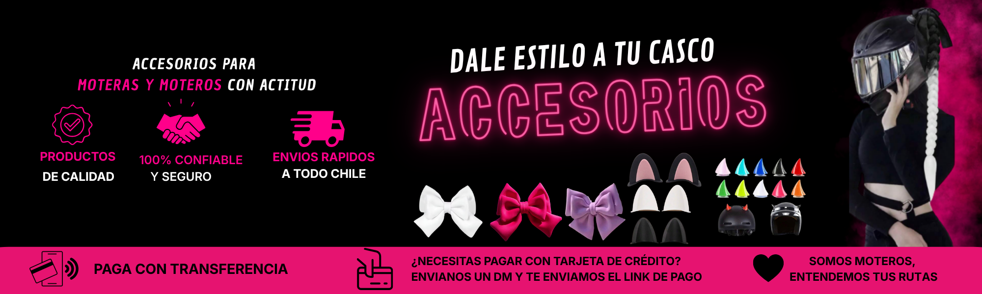ACCESORIOS CASCO