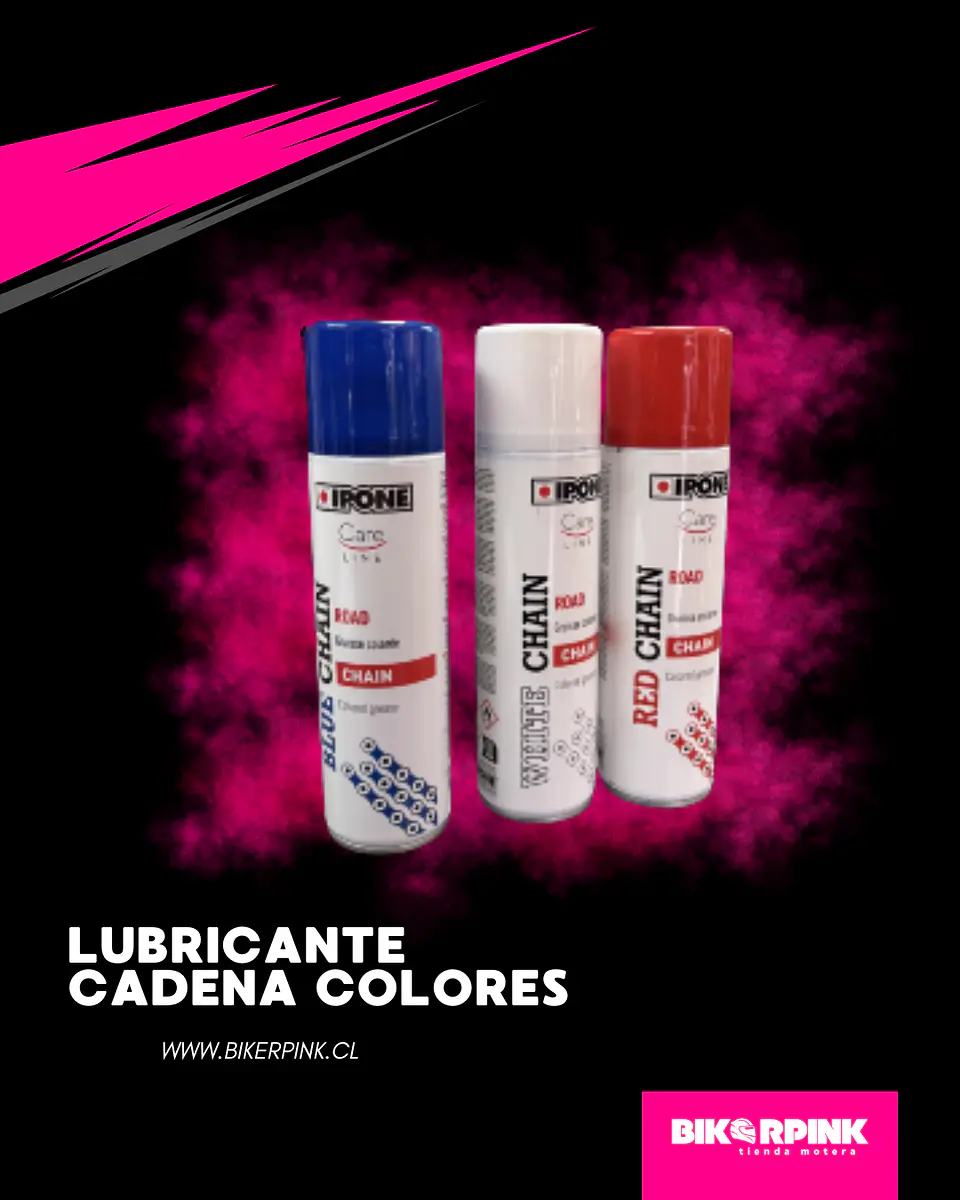 LUBRICANTE CADENA 250ML COLORES 1