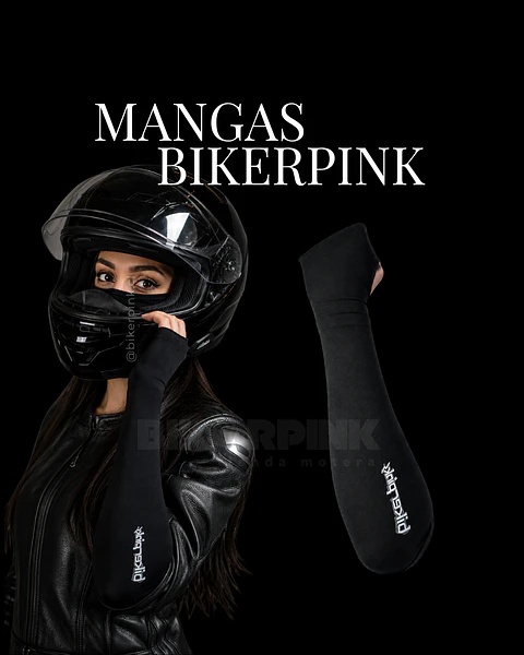 MANGAS BIKERPINK