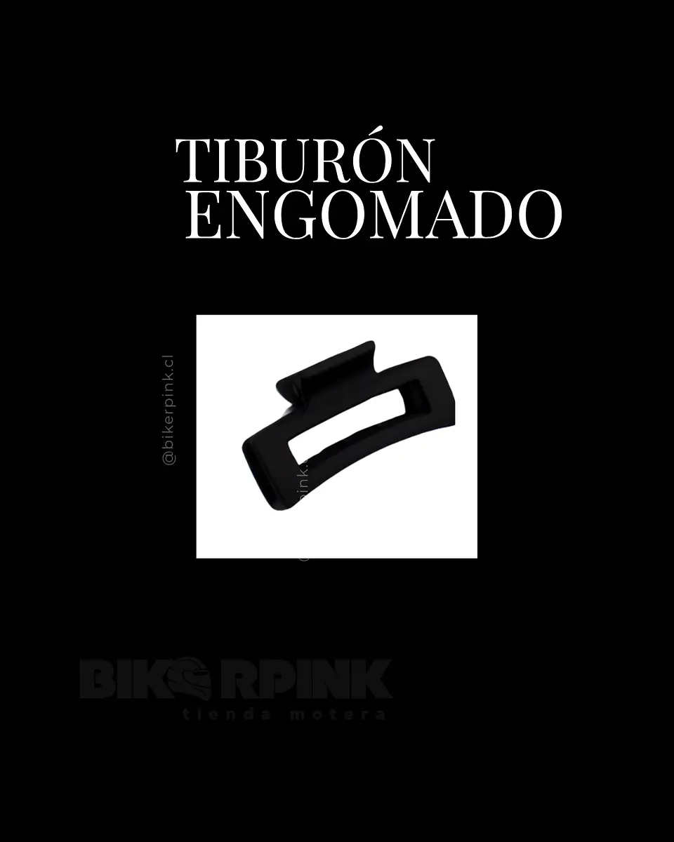 TIBURÓN ENGOMADO NEGRO 1