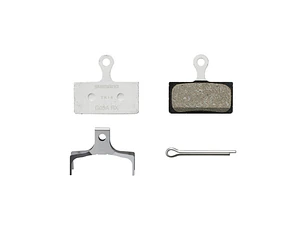 PASTILLA FRENO SHIMANO RESINA W/O FIN (G05A-RX) W/SPLIT PIN 25 PAIRS, IN SEMI-BULK PACK EBPG05ARXBS