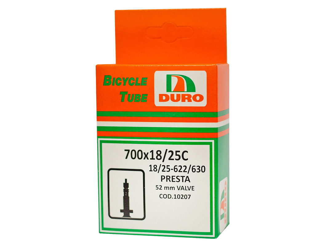 CÁMARA DURO 700 X 18/25C VAL FRANCESA PRESTA 52MM 1