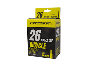 CÁMARA BEST BUTILO 26 X 1.95/ 2.125 VAL/AUTO  48 MM. WANDA