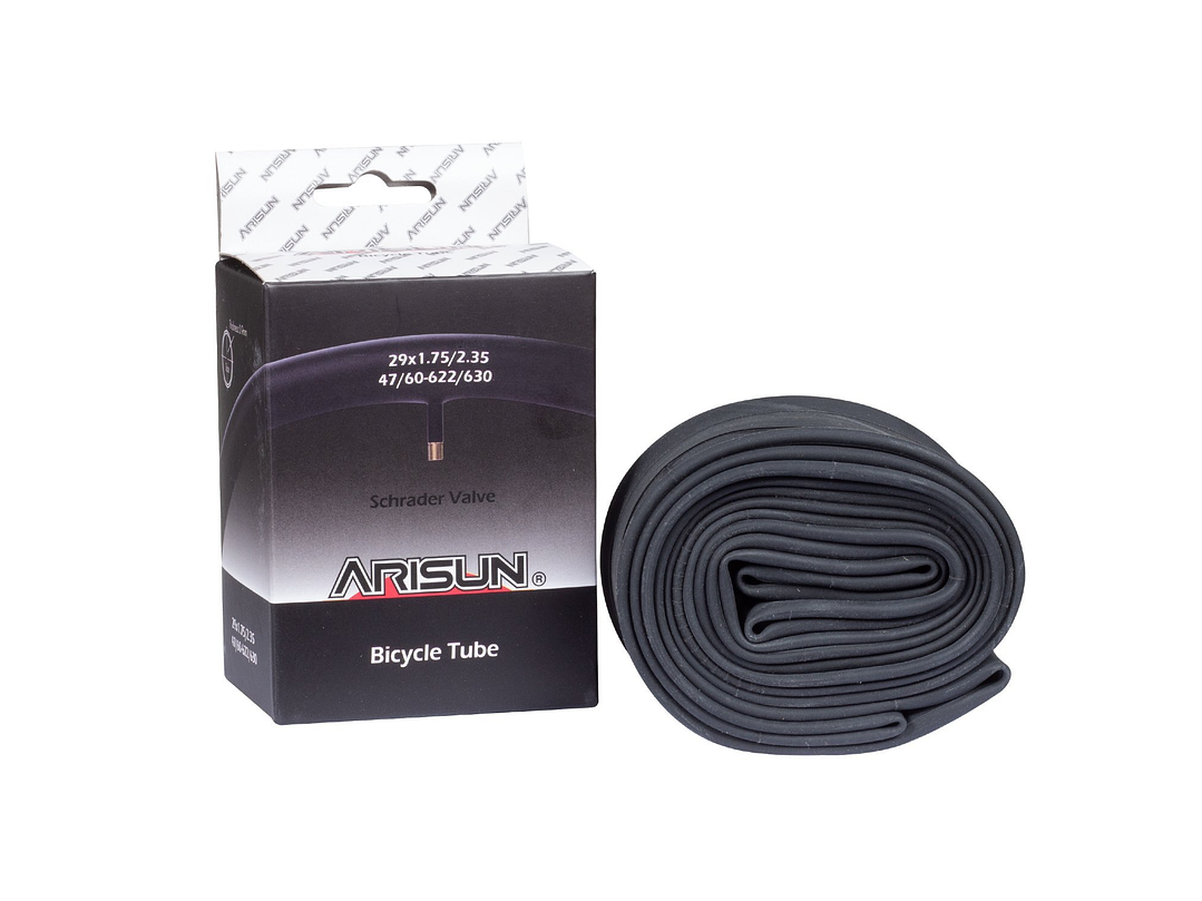 CAMARA ARISUN 29 X 1.75/2.35 (47/60-622/630) V/AUTO 48MM CAJA ( MIN.50 PSC) 1