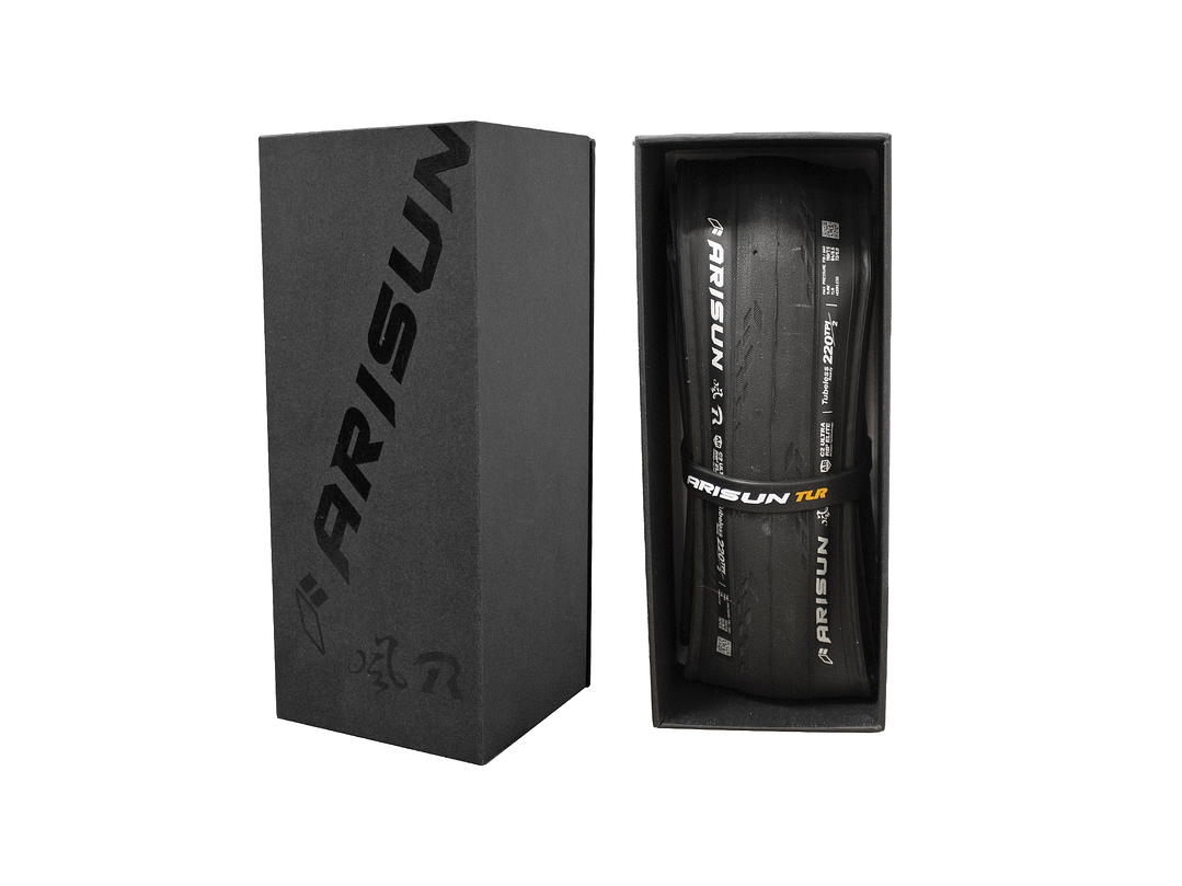 NEUMÁTICO ARISUN 700×28C 220TPI C2-ULTRA AR RB2ELITE ARAMID BEAD TLR STORM R1 AM BOX 1