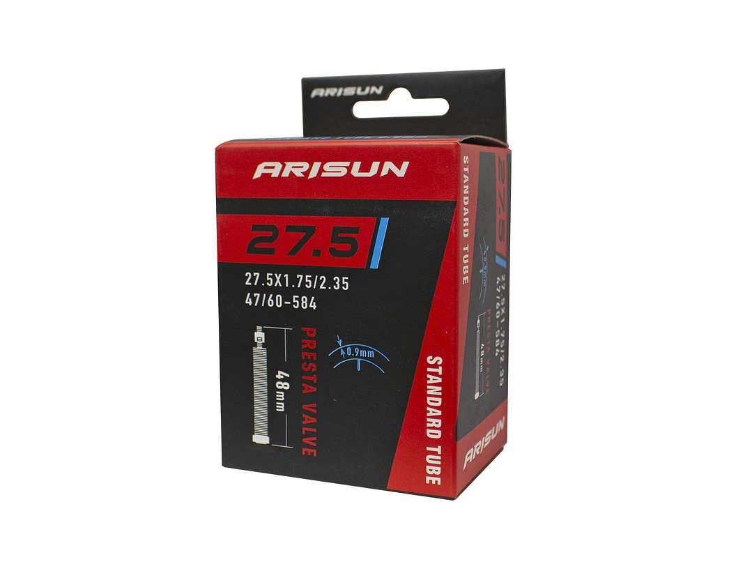 CÁMARA ARISUN 27.5×1.75/2.35 VFR-28R (PRESTA FV48MM) AM BOX 1