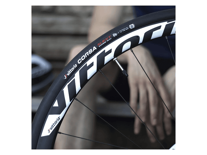 NEUMÁTICO VITTORIA CORSA NEXT TLR 700X28 BLACK  11A00400 5