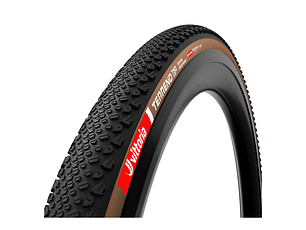NEUMÁTICO VITTORIA TERRENO T50 MIXED 40-622 GRAVEL ENDURANCE BROWN-BLK-BLK G2.0 700X40C TLR GRAPHEN