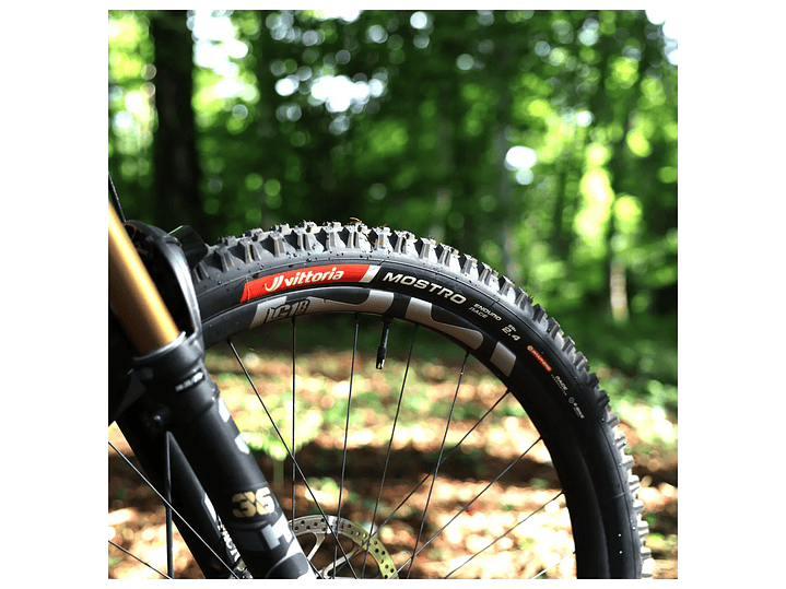 NEUMÁTICO VITTORIA MOSTRO 29X2.4 ENDURO FULL BLACK G2.0 29X2.4 TRAIL REINFORCED 120 TPI4C GRAPHENE 3