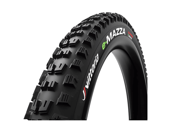 NEUMÁTICO VITTORIA E-MAZZA 29X2.4 ENDURO 2-PLY FULL BLACK 4C G2.0 TLR / FOLDABLEENDURO 1