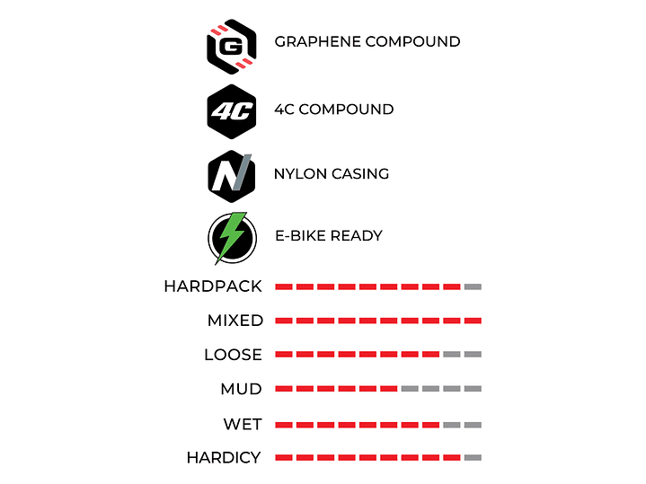 NEUMÁTICO VITTORIA E-MARTELLO 29X2.4 ENDURO FULL BLACK G2.0 TLR / FOLDABLEENDURO 3