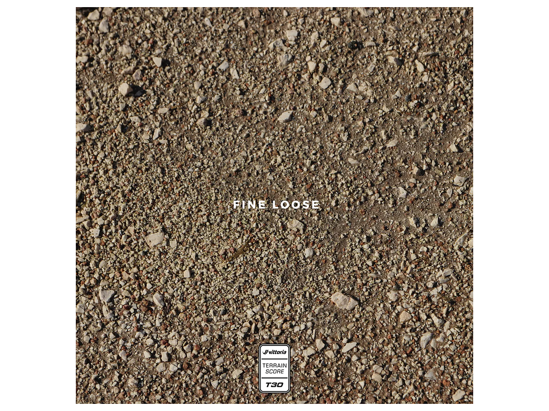 NEUMÁTICO VITTORIA TERRENO T30 FINE LOOSE 700X37 GRAVEL ENDURANCE FULL BLACK G2.0 TLR / FOLDABLE 5