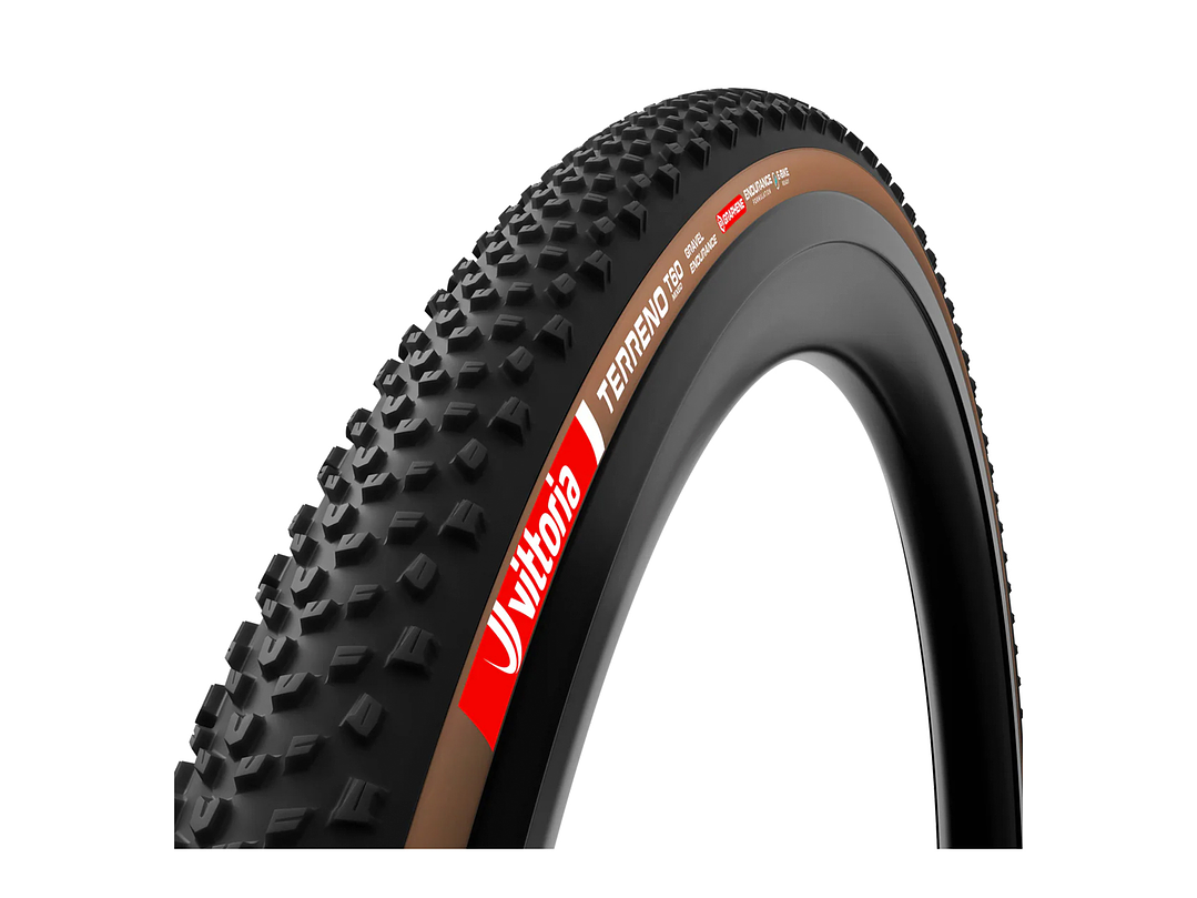 NEUMÁTICO VITTORIA TERRENO T60 MIXED 700X40GRAVEL ENDURANCE BROWN G2.0 TLR / FOLDABLE 1
